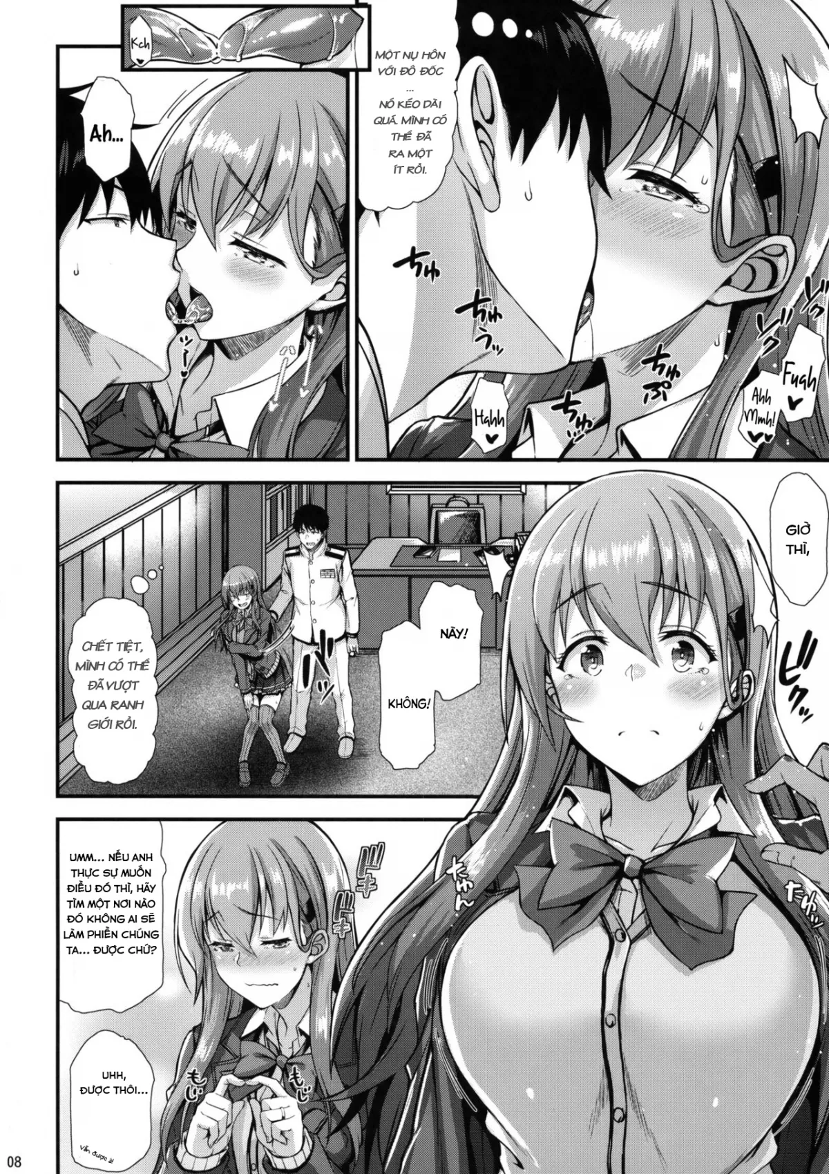 HentaiVN.net - Ảnh 8 - Suzuya to IchaIcha kkusu! [鈴谷とイチャイチャっくす!] - Chap 1