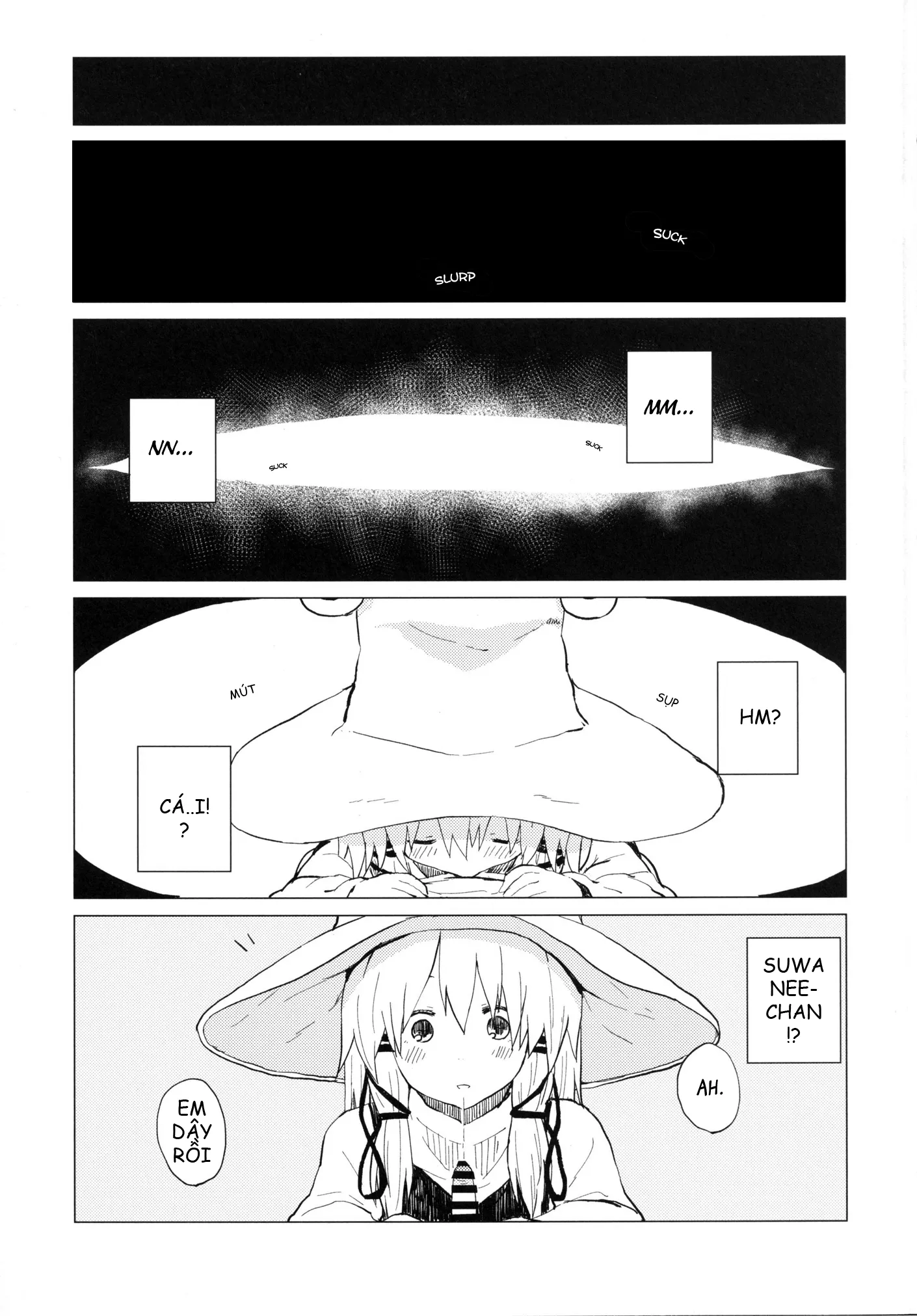 HentaiVN.net - Ảnh 3 - Suwa Nee-chan Amaesase...wa!? (Touhou Project) [Suwa Nee-chan sờ mó mình !; Suwa Nee-Chan Amaesase...Wa!? Suwa Shota Bangaihen 5] - Chap 1