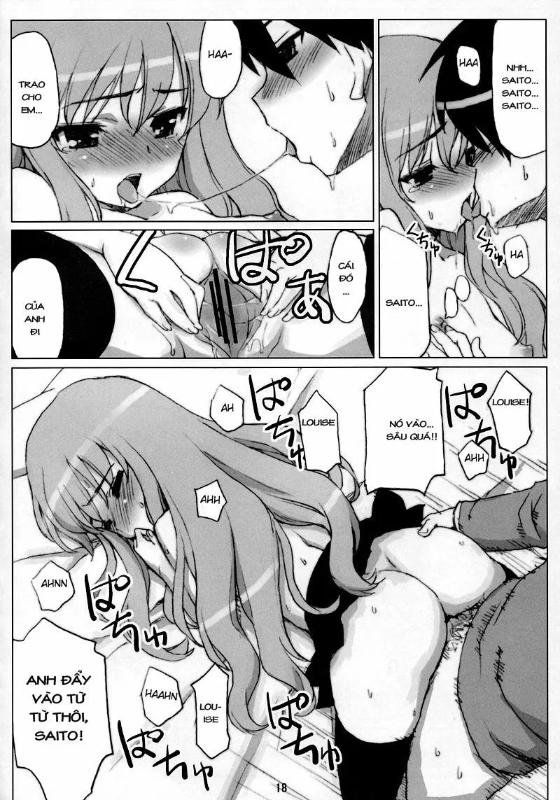 HentaiVN.net - Ảnh 13 - EroZero (Zero no Tsukaima) - Chap 1