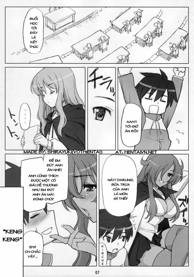 HentaiVN.net - Ảnh 2 - EroZero (Zero no Tsukaima) - Chap 1