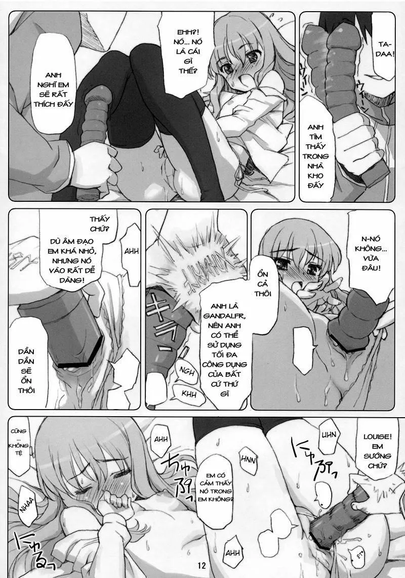 HentaiVN.net - Ảnh 7 - EroZero (Zero no Tsukaima) - Chap 1