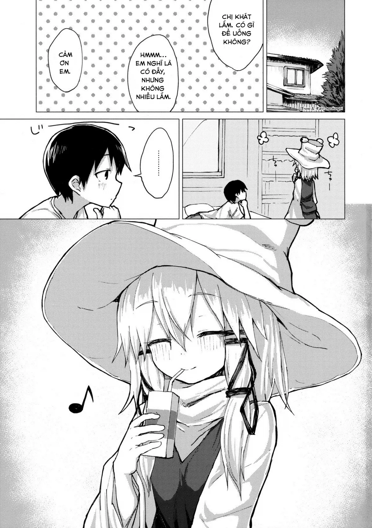 HentaiVN.net - Ảnh 3 - Suwa Nee-chan o Jikkuri Mite Sawaru Hon Suwa Shota Bangaihen 12 (Touhou Project) - Chap 1