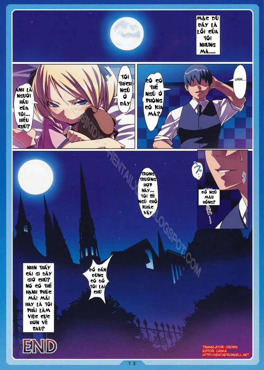 HentaiVN.net - Ảnh 12 - Kakko Elf (Deathsmiles) - Chap 1