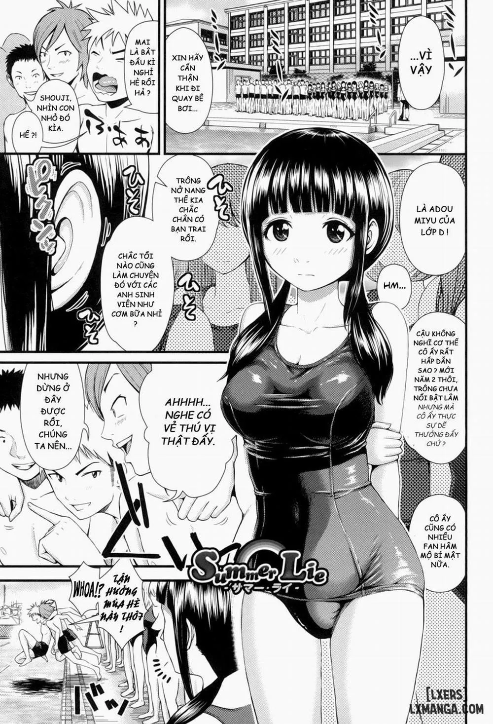 HentaiVN.net - Ảnh 1 - Summer Lie - Chap 1