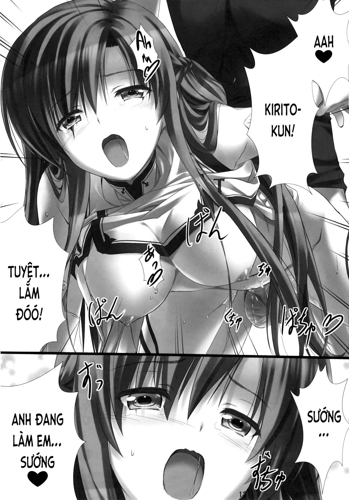 HentaiVN.net - Ảnh 13 - Virtual Sex Online!! (Sword Art Online) [バーチャルセックス オンライン!! (ソードアート·オンライン)] - Chap 1