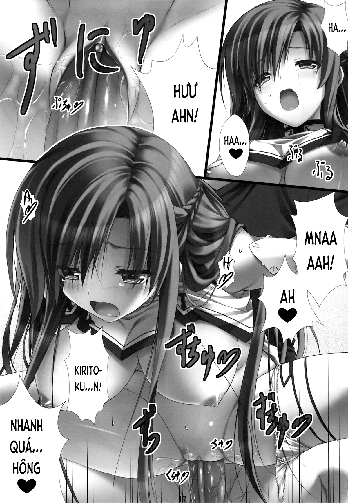 HentaiVN.net - Ảnh 17 - Virtual Sex Online!! (Sword Art Online) [バーチャルセックス オンライン!! (ソードアート·オンライン)] - Chap 1