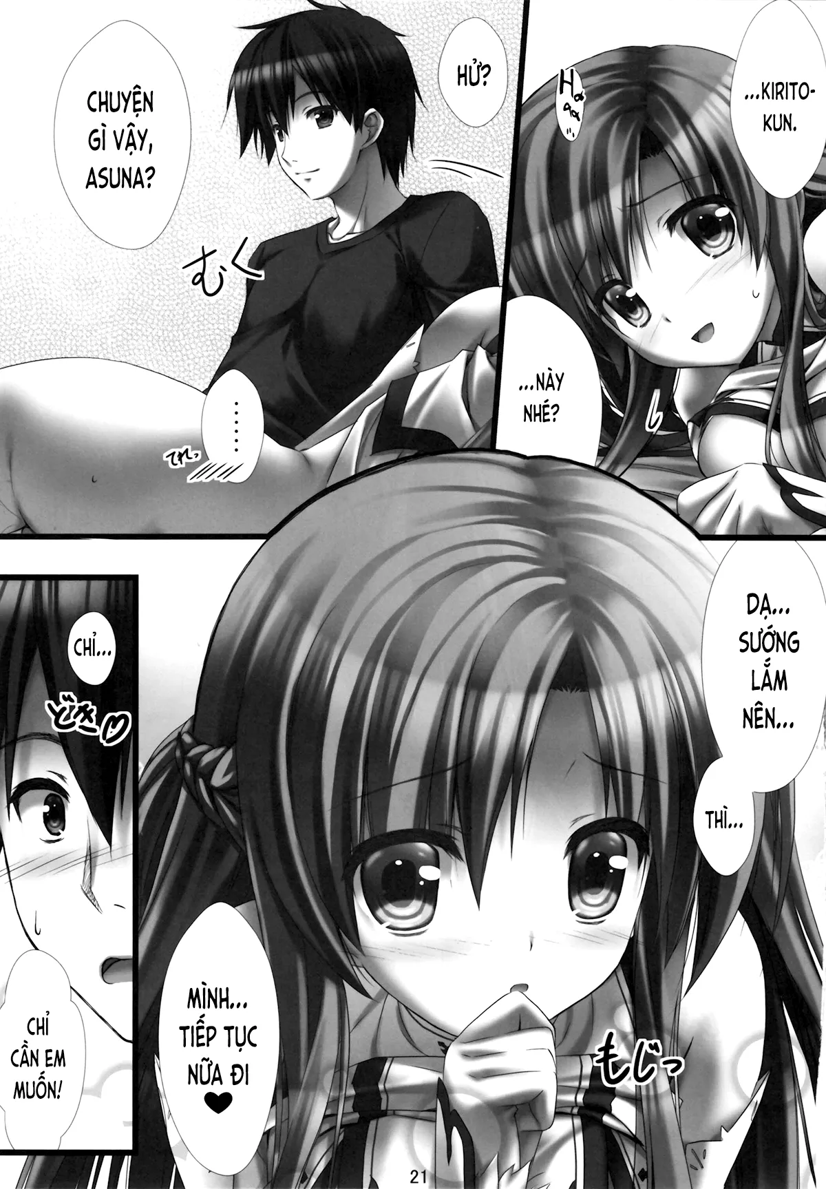 HentaiVN.net - Ảnh 21 - Virtual Sex Online!! (Sword Art Online) [バーチャルセックス オンライン!! (ソードアート·オンライン)] - Chap 1