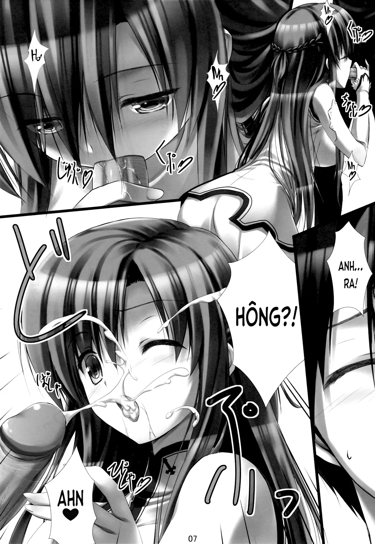 HentaiVN.net - Ảnh 7 - Virtual Sex Online!! (Sword Art Online) [バーチャルセックス オンライン!! (ソードアート·オンライン)] - Chap 1