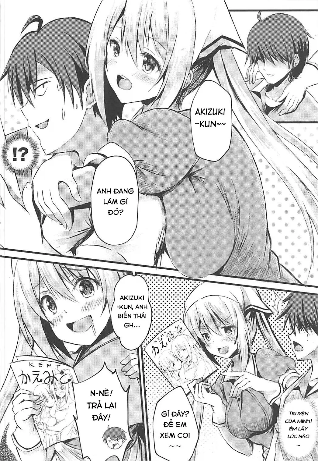 HentaiVN.net - Ảnh 4 - Betsu ni Kimi to Blend Shitai Wake ja Nai kara ne... | It's not like I really want to blend with you... (Blend S) [別に君とブレンドしたいわけじゃないからね…] - Chap 1