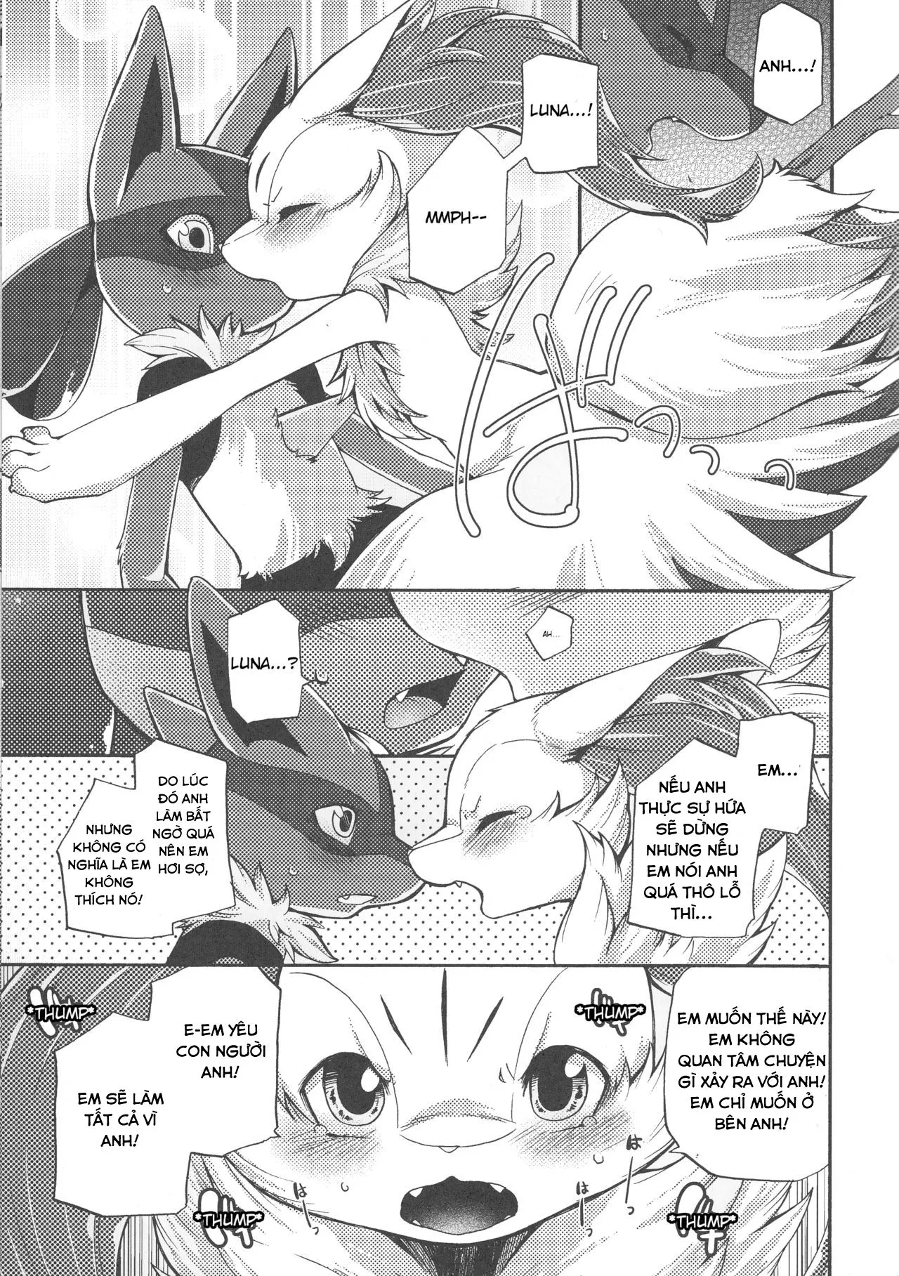 HentaiVN.net - Ảnh 19 - Korekara wa Zutto Issho (Pokemon) [From Now On, We'll Always Be Together] - Chap 1