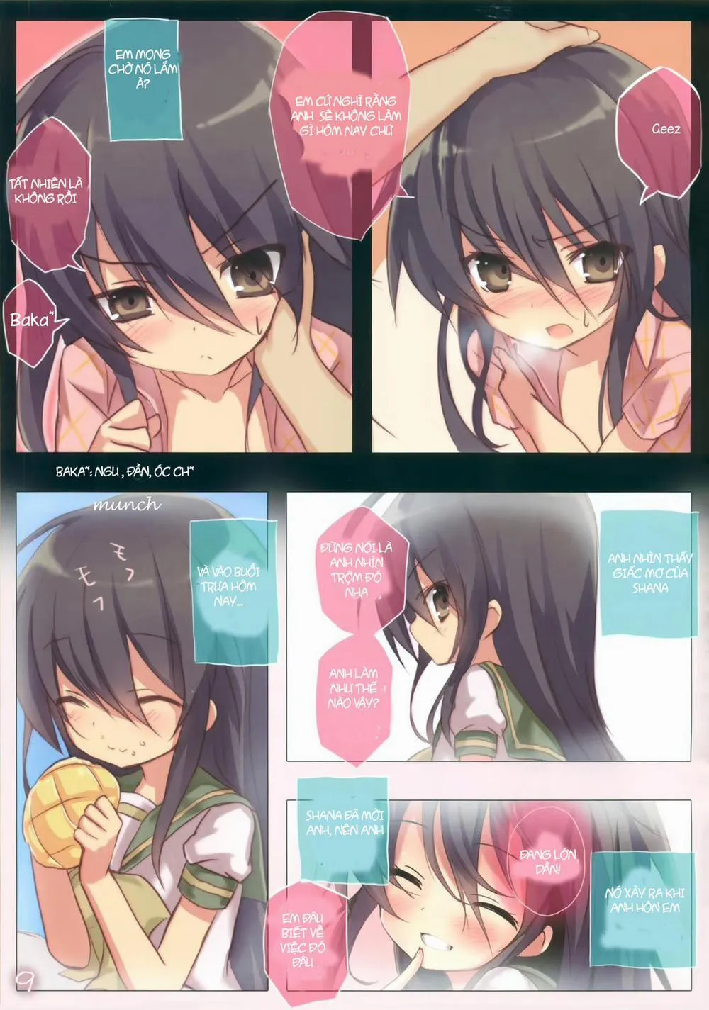 HentaiVN.net - Ảnh 9 - Shana No Kiss De Okita. (Shakugan No Shana) - Chap 1