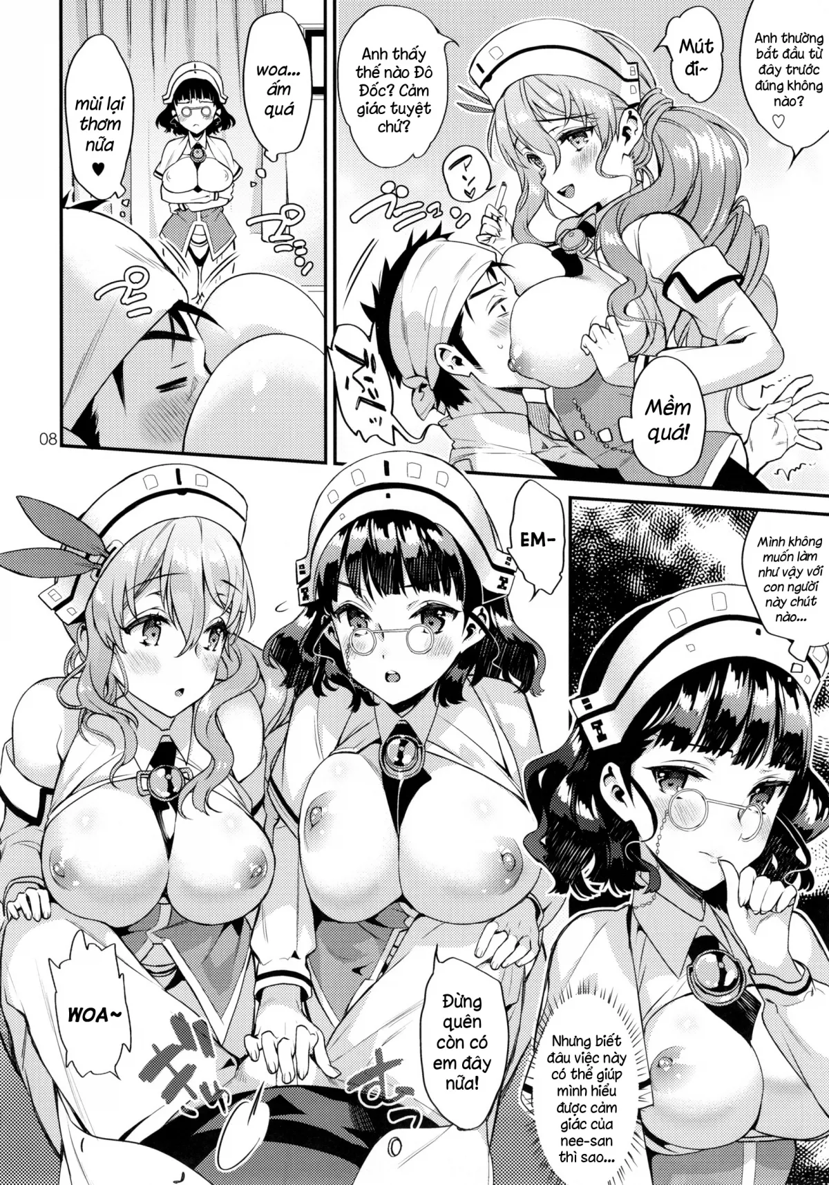 HentaiVN.net - Ảnh 6 - Buon appetito ! - MeshiaGare - (Kantai Collection -KanColle-) [Buon appetito！- めしあがれ！- (艦隊これくしょん -艦これ-)] - Chap 1