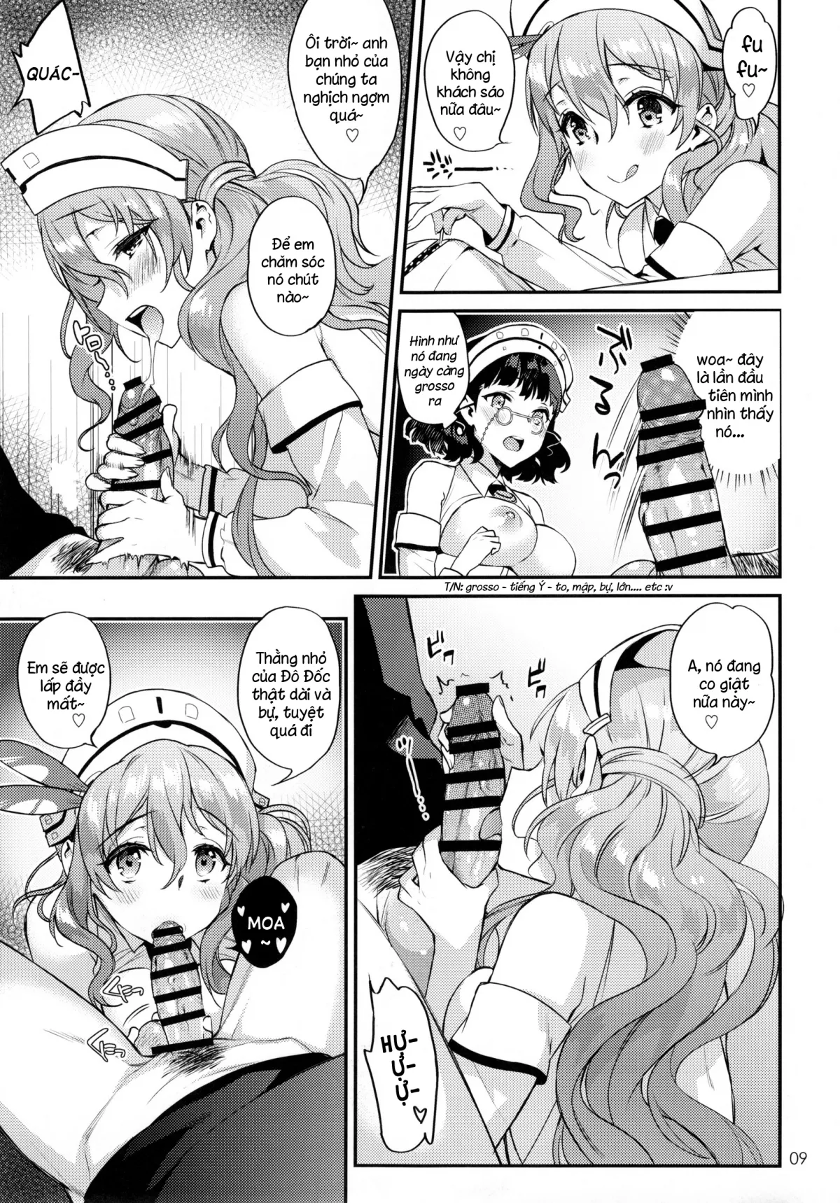 HentaiVN.net - Ảnh 7 - Buon appetito ! - MeshiaGare - (Kantai Collection -KanColle-) [Buon appetito！- めしあがれ！- (艦隊これくしょん -艦これ-)] - Chap 1