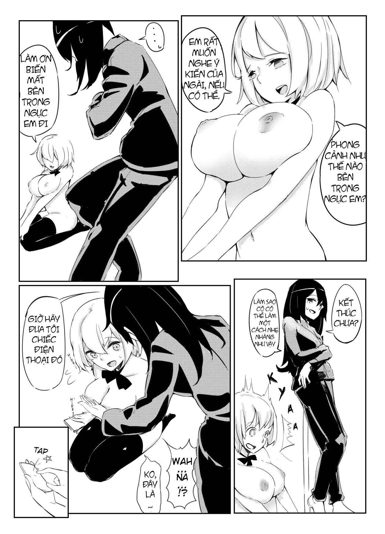 HentaiVN.net - Ảnh 19 - Shichu 7 - Ngực phiêu lưu ký - Chap 1