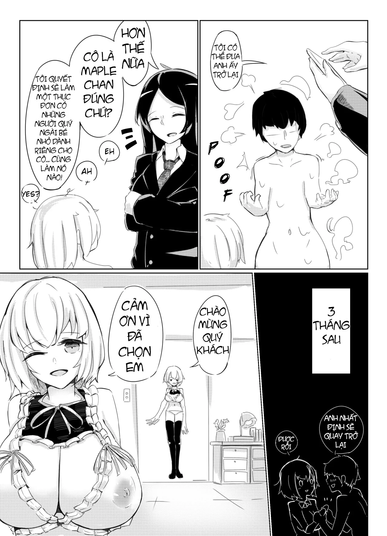 HentaiVN.net - Ảnh 20 - Shichu 7 - Ngực phiêu lưu ký - Chap 1
