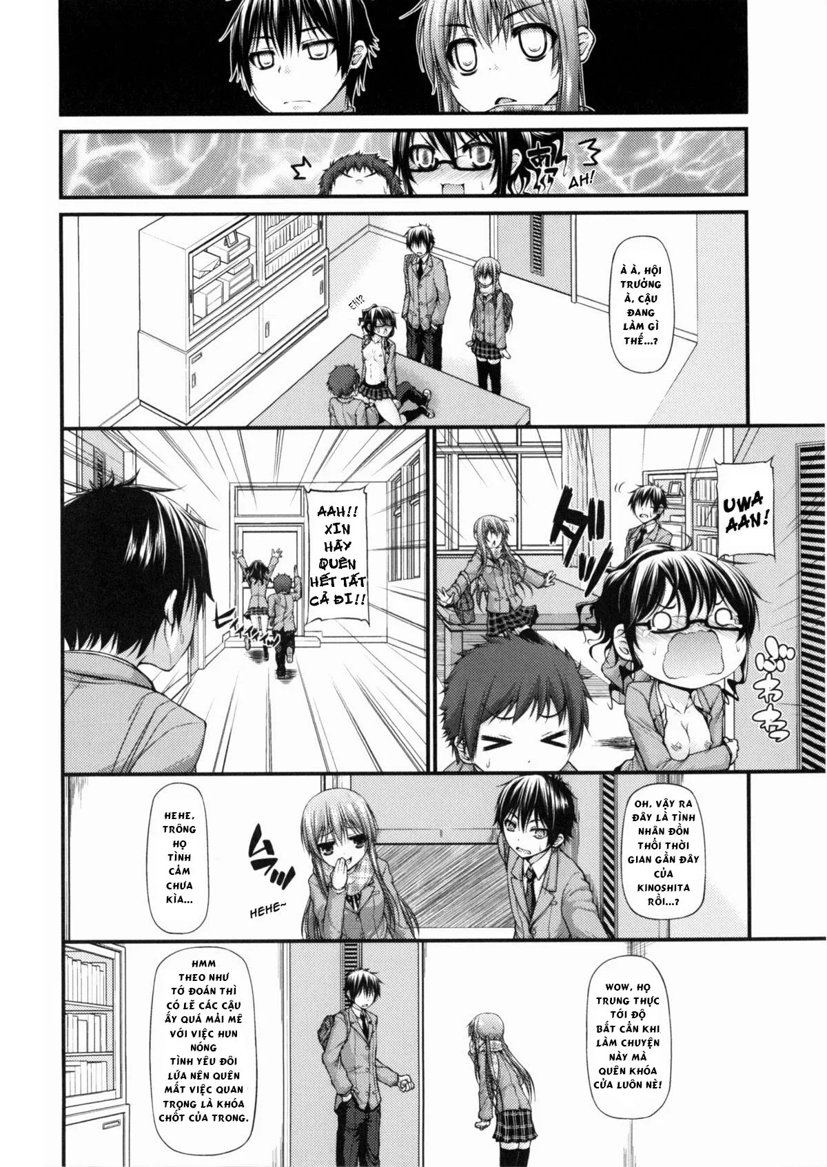 HentaiVN.net - Ảnh 5 - Katateochi [Unfairness (COMIC Shoujo Shiki Natsu 2013); Katateochi - Unfairness] - Chap 1