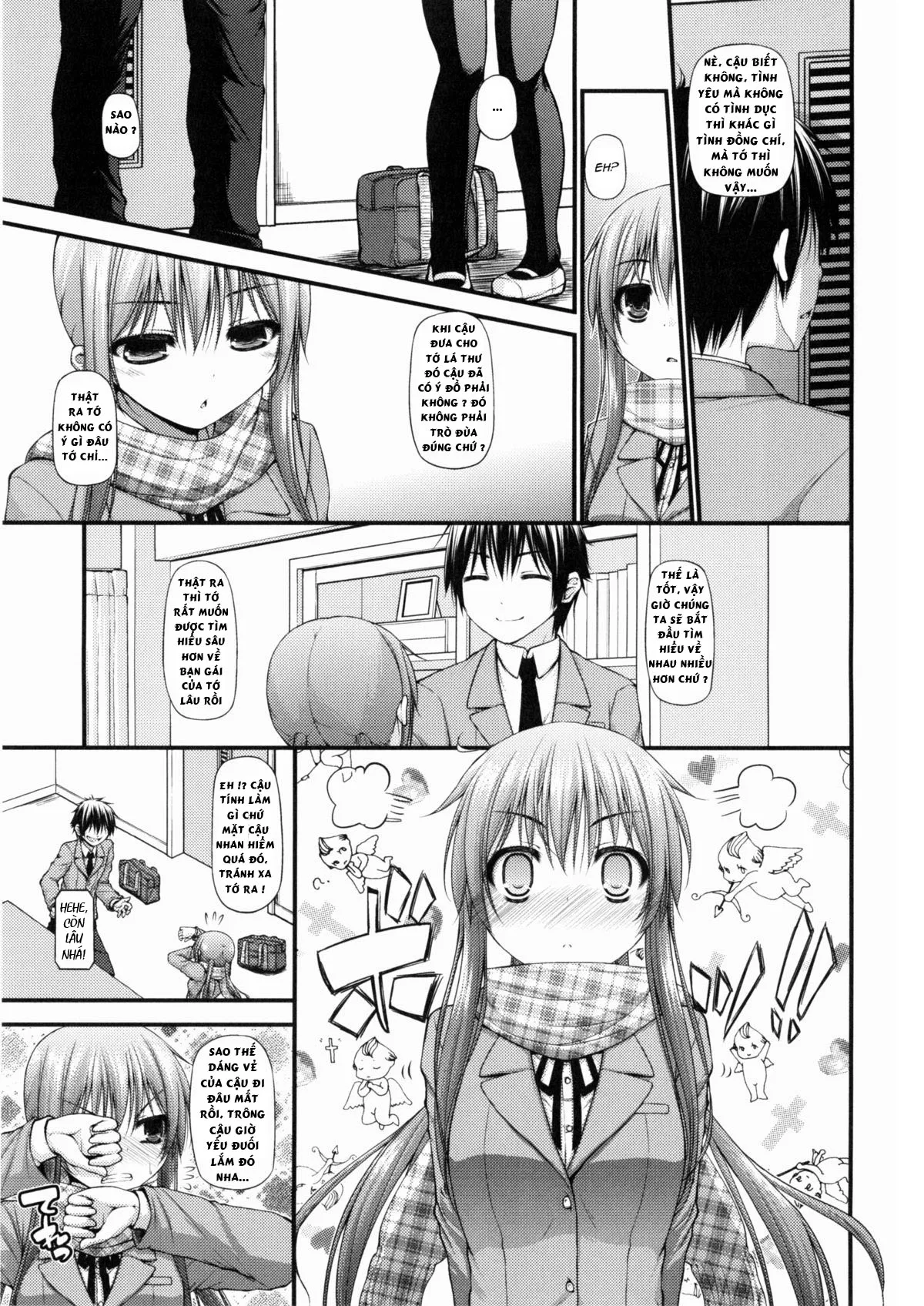 HentaiVN.net - Ảnh 6 - Katateochi [Unfairness (COMIC Shoujo Shiki Natsu 2013); Katateochi - Unfairness] - Chap 1