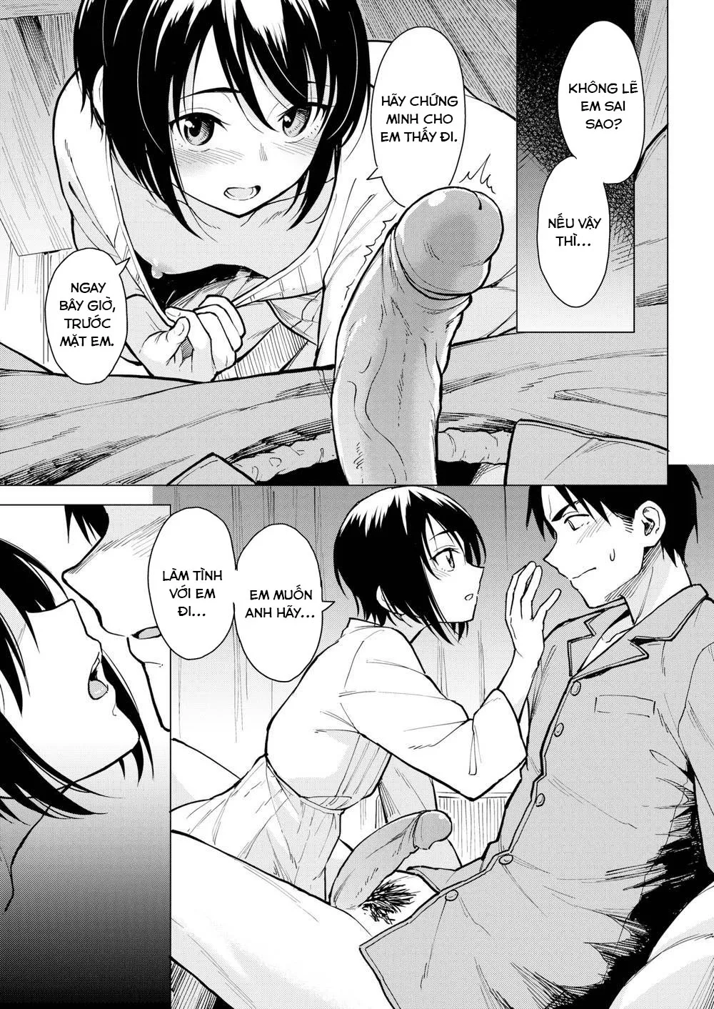 HentaiVN.net - Ảnh 5 - Sắc tím tình yêu [Violet-Like Love] - Chap 1