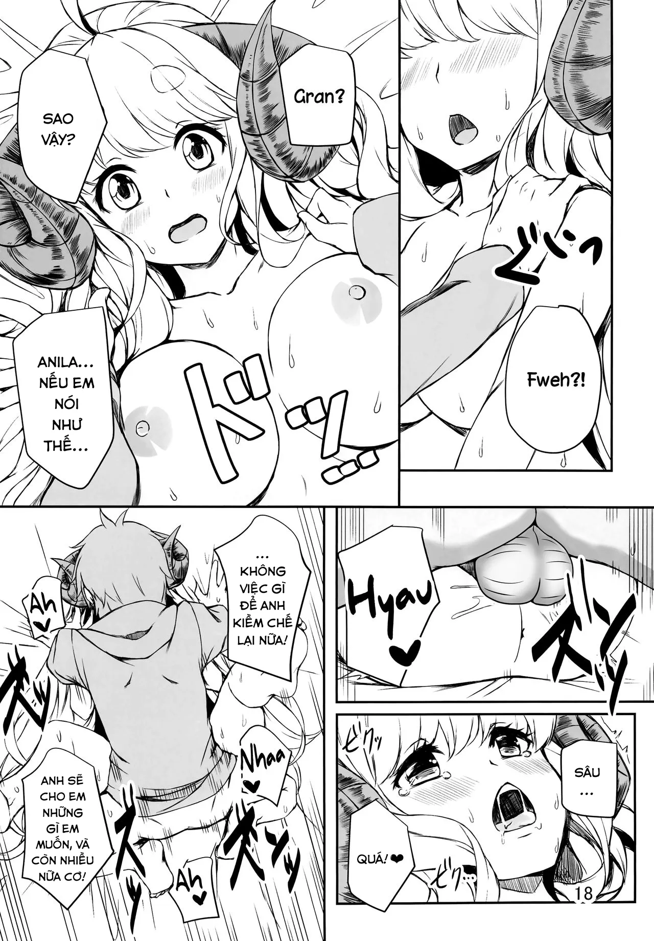 HentaiVN.net - Ảnh 7 - Kế hoạch tự ý lập gia đình của Anila!! [Anila's Spontaneous Family Planning!!] - Chap 1