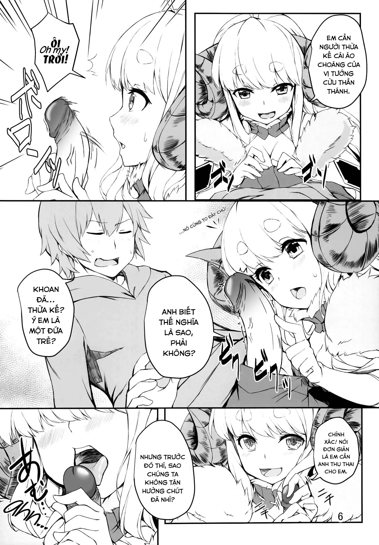 HentaiVN.net - Ảnh 4 - Kế hoạch tự ý lập gia đình của Anila!! [Anila's Spontaneous Family Planning!!] - Chap 1