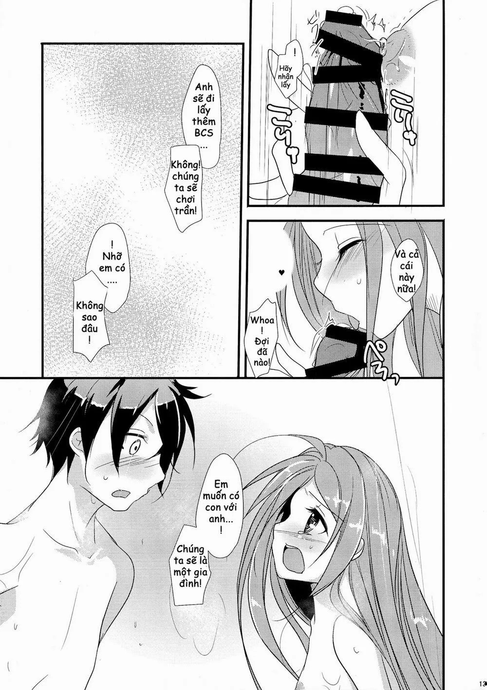 HentaiVN.net - Ảnh 10 - Little Rabbit 2 (Black Bullet) - Chap 1
