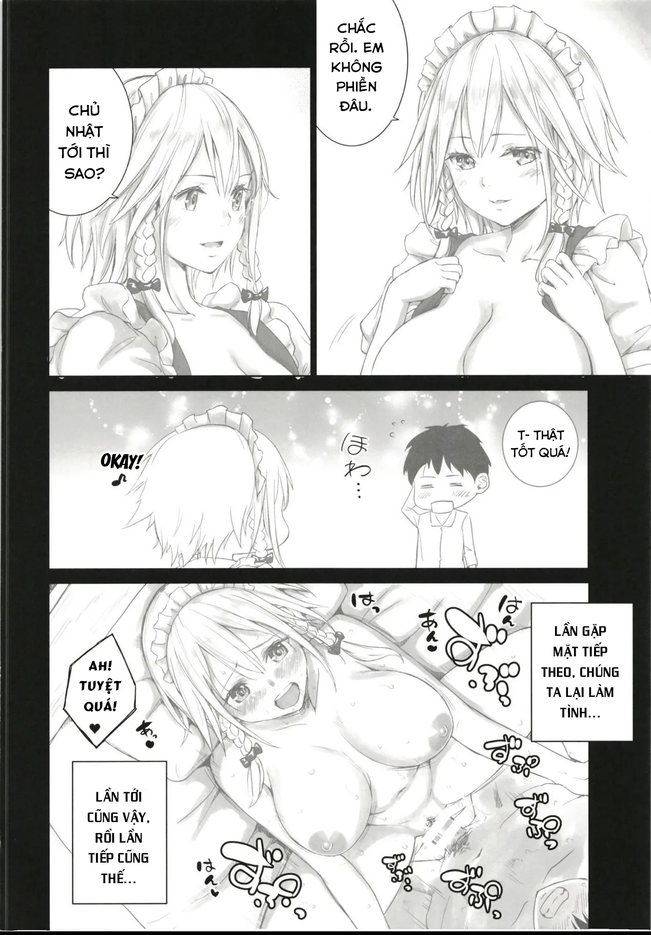 HentaiVN.net - Ảnh 7 - Sakuya to sonogo (Touhou Project) - Chap 1