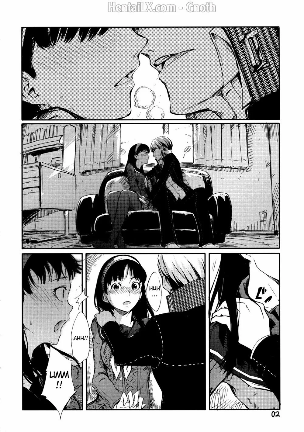 HentaiVN.net - Ảnh 4 - Gashamoku (Persona 4) - Chap 1