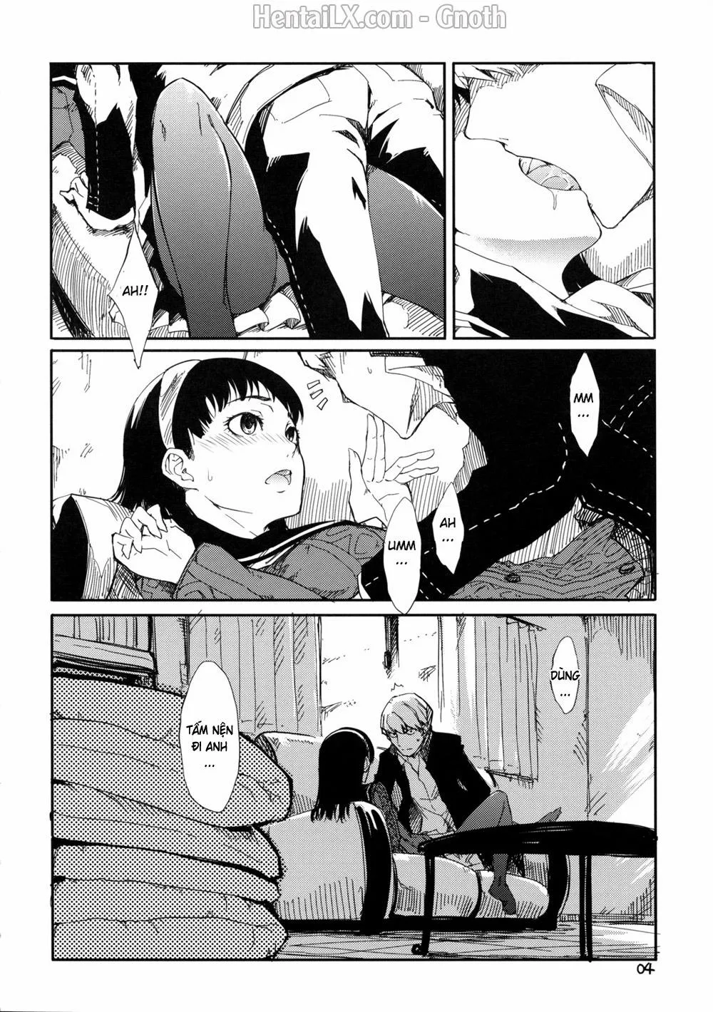 HentaiVN.net - Ảnh 6 - Gashamoku (Persona 4) - Chap 1