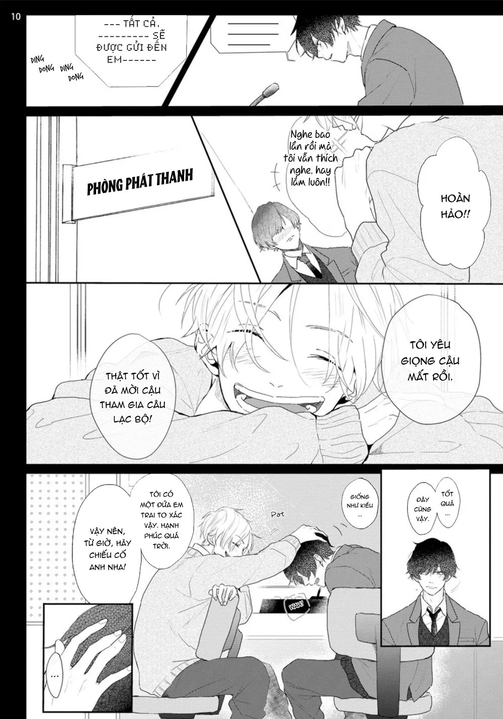 HentaiVN.net - Ảnh 13 - Hãy cẩn thận với chàng trai kia!! [Amai Koe wa Saidai Volume de; With a Sweet Voice; あまい声は最大ボリュームで 1-4] - Chap 1