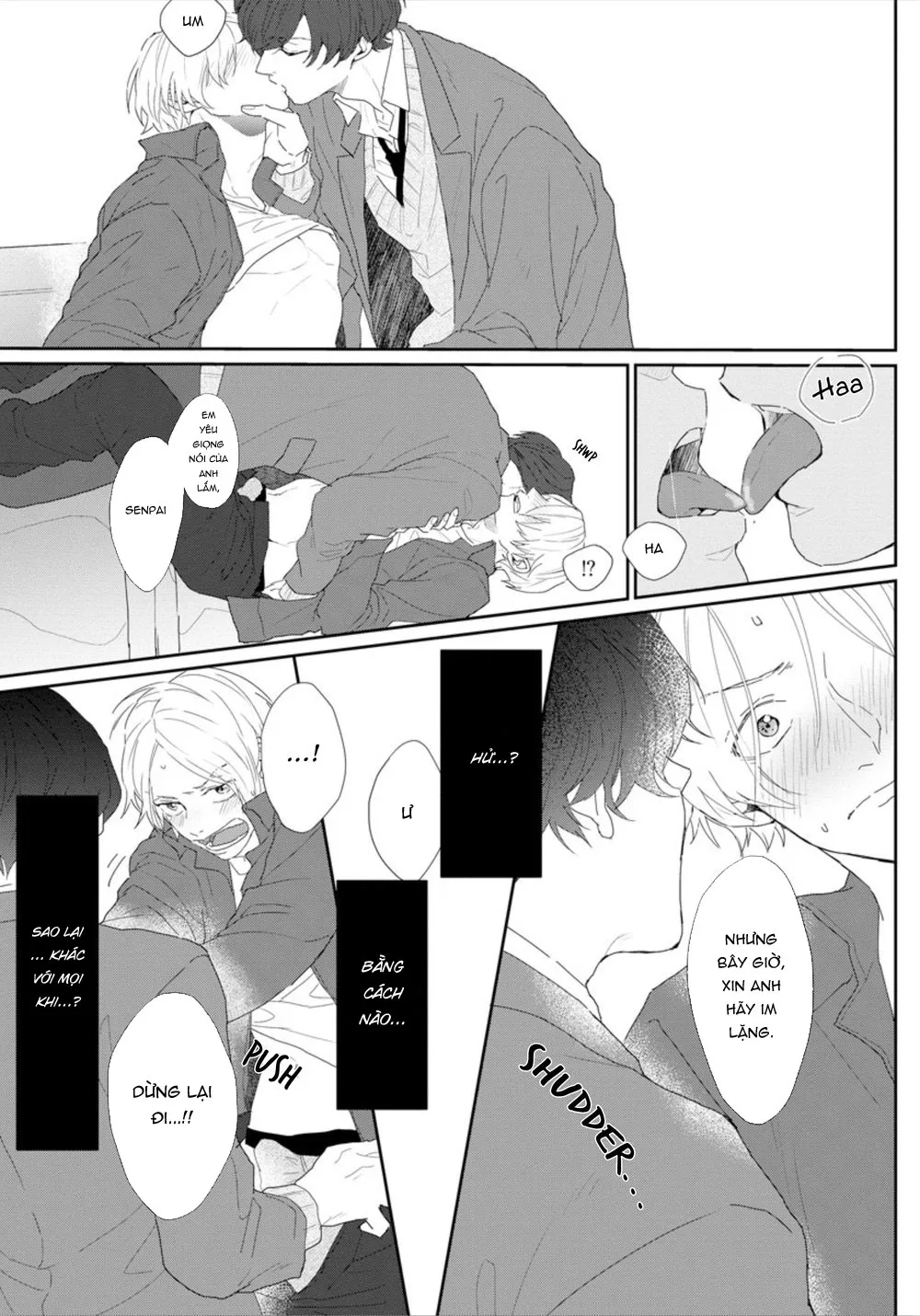 HentaiVN.net - Ảnh 22 - Hãy cẩn thận với chàng trai kia!! [Amai Koe wa Saidai Volume de; With a Sweet Voice; あまい声は最大ボリュームで 1-4] - Chap 1