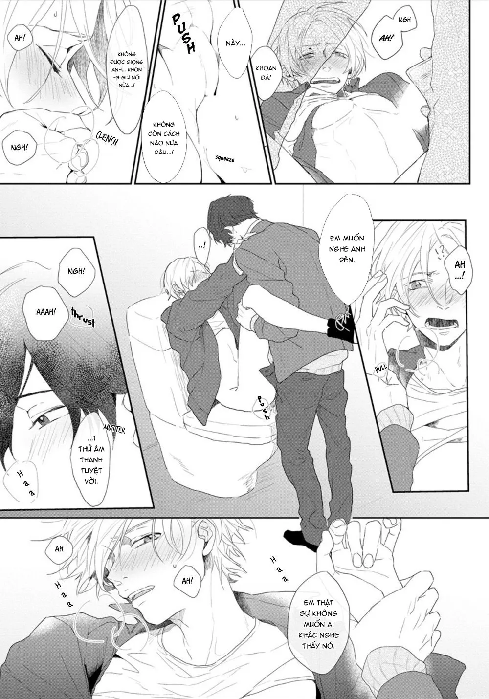 HentaiVN.net - Ảnh 32 - Hãy cẩn thận với chàng trai kia!! [Amai Koe wa Saidai Volume de; With a Sweet Voice; あまい声は最大ボリュームで 1-4] - Chap 1