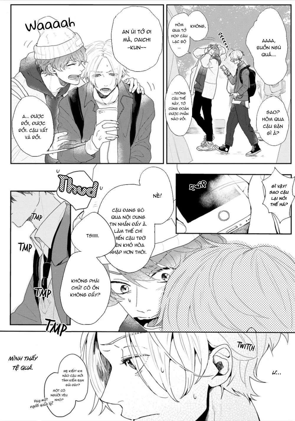 HentaiVN.net - Ảnh 5 - Hãy cẩn thận với chàng trai kia!! [Amai Koe wa Saidai Volume de; With a Sweet Voice; あまい声は最大ボリュームで 1-4] - Chap 1
