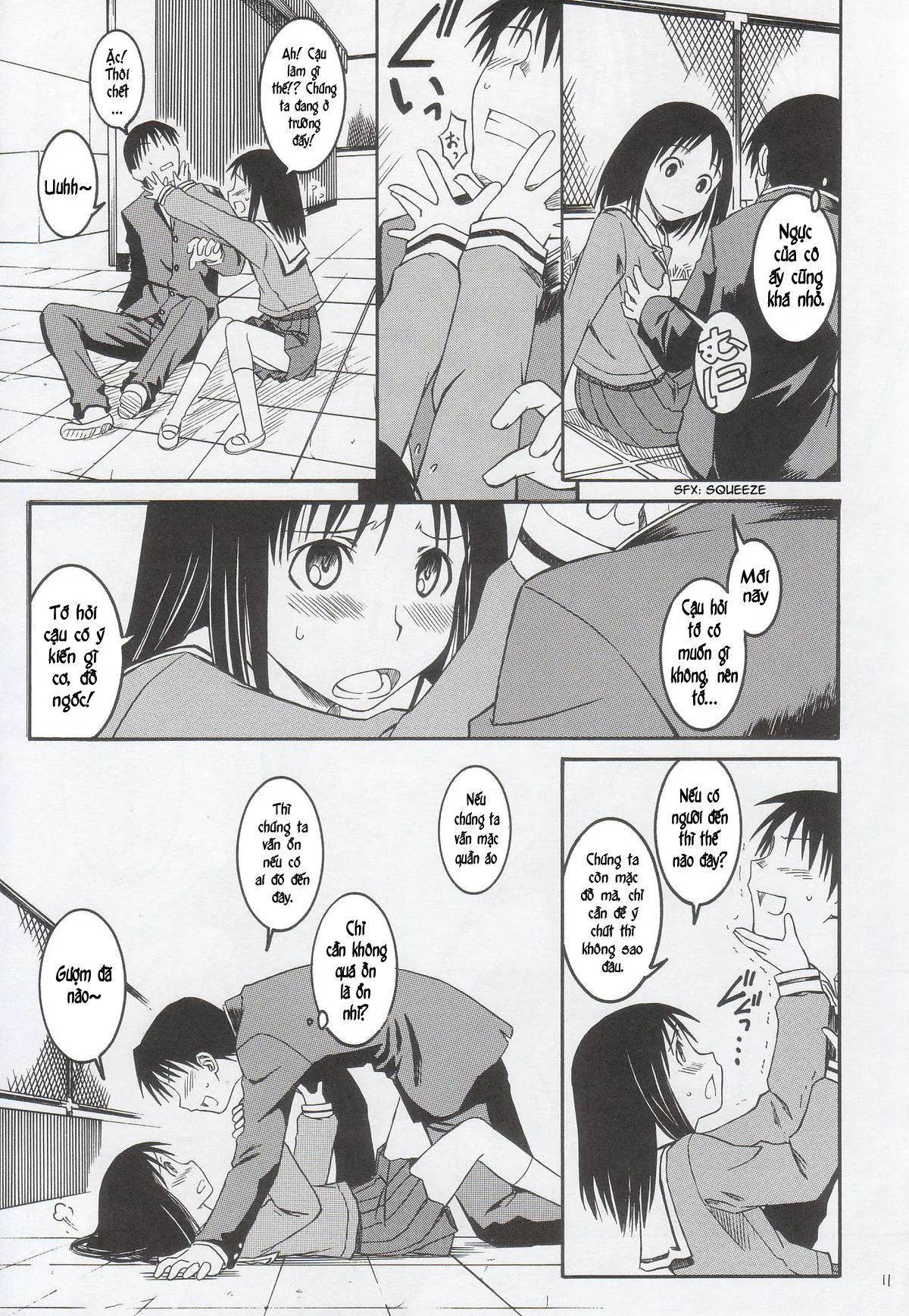 HentaiVN.net - Ảnh 12 - Cô bạn gái ngốc ngếch [House of KARSEA] - Chap 1