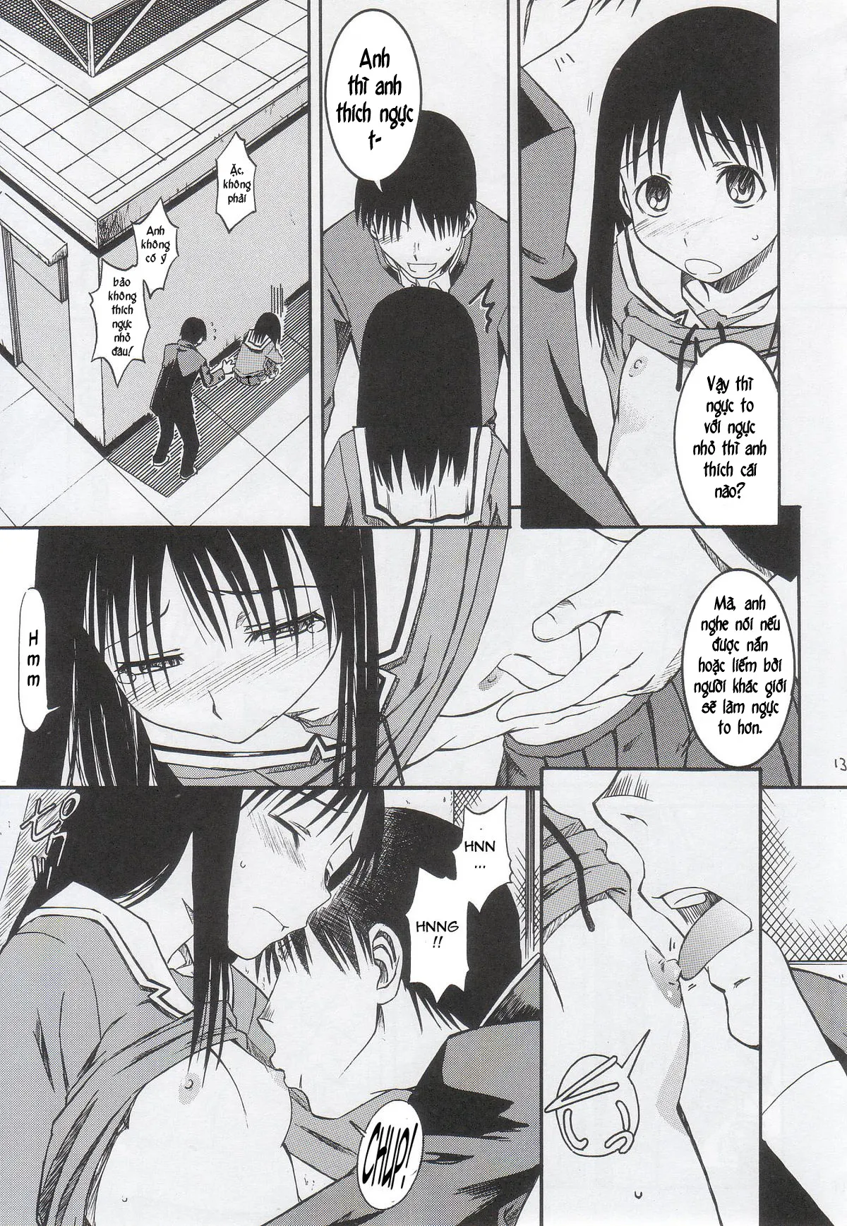 HentaiVN.net - Ảnh 14 - Cô bạn gái ngốc ngếch [House of KARSEA] - Chap 1