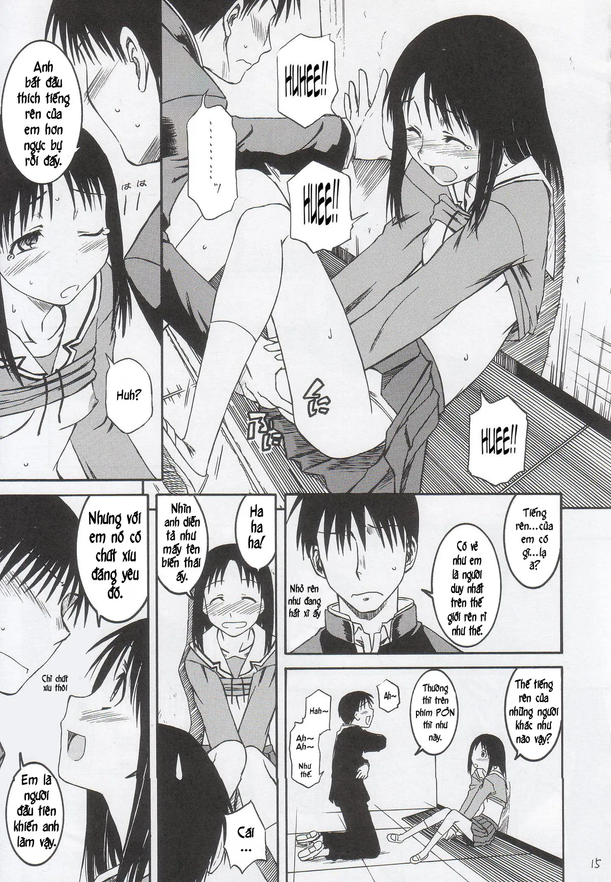 HentaiVN.net - Ảnh 16 - Cô bạn gái ngốc ngếch [House of KARSEA] - Chap 1