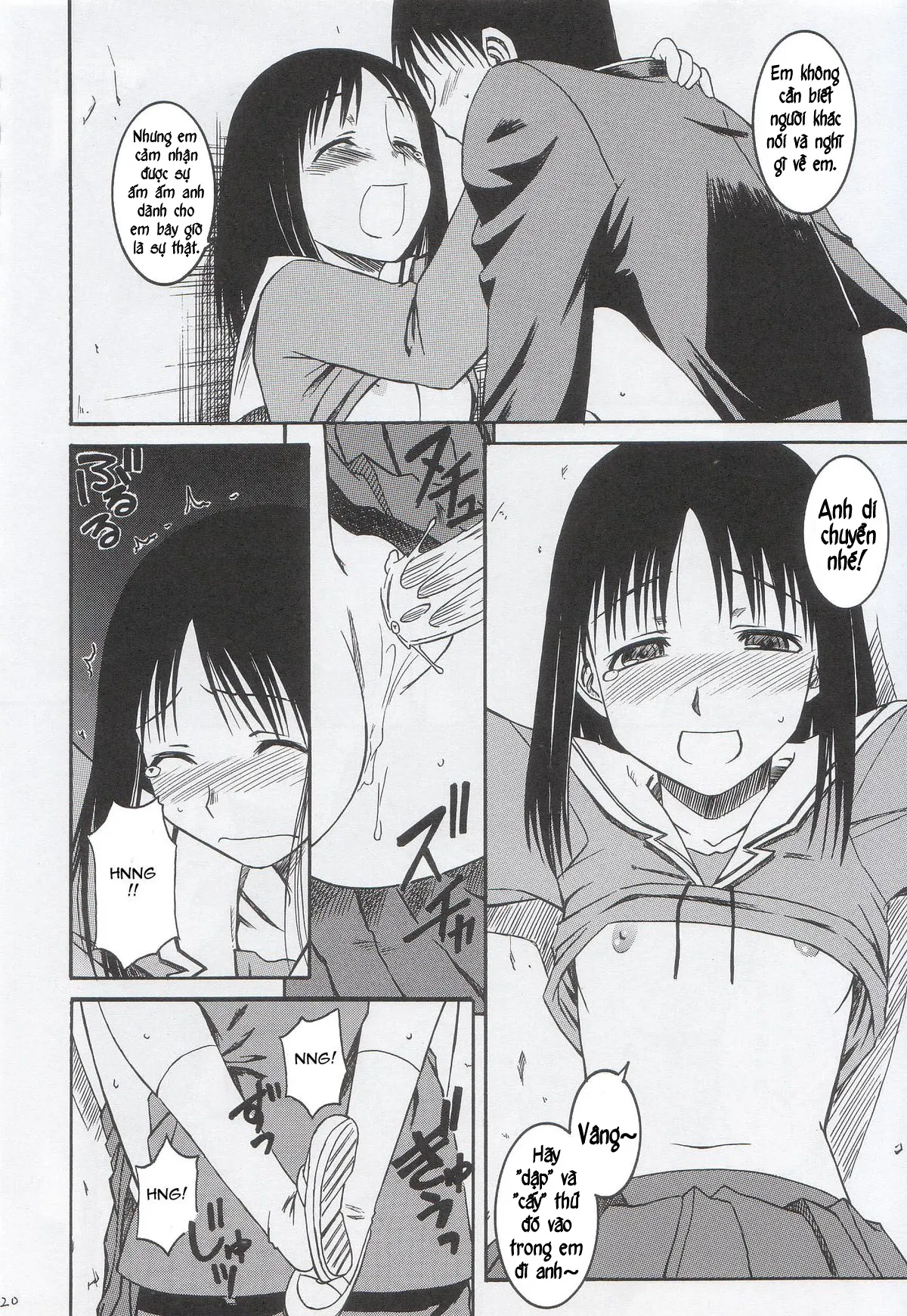HentaiVN.net - Ảnh 21 - Cô bạn gái ngốc ngếch [House of KARSEA] - Chap 1