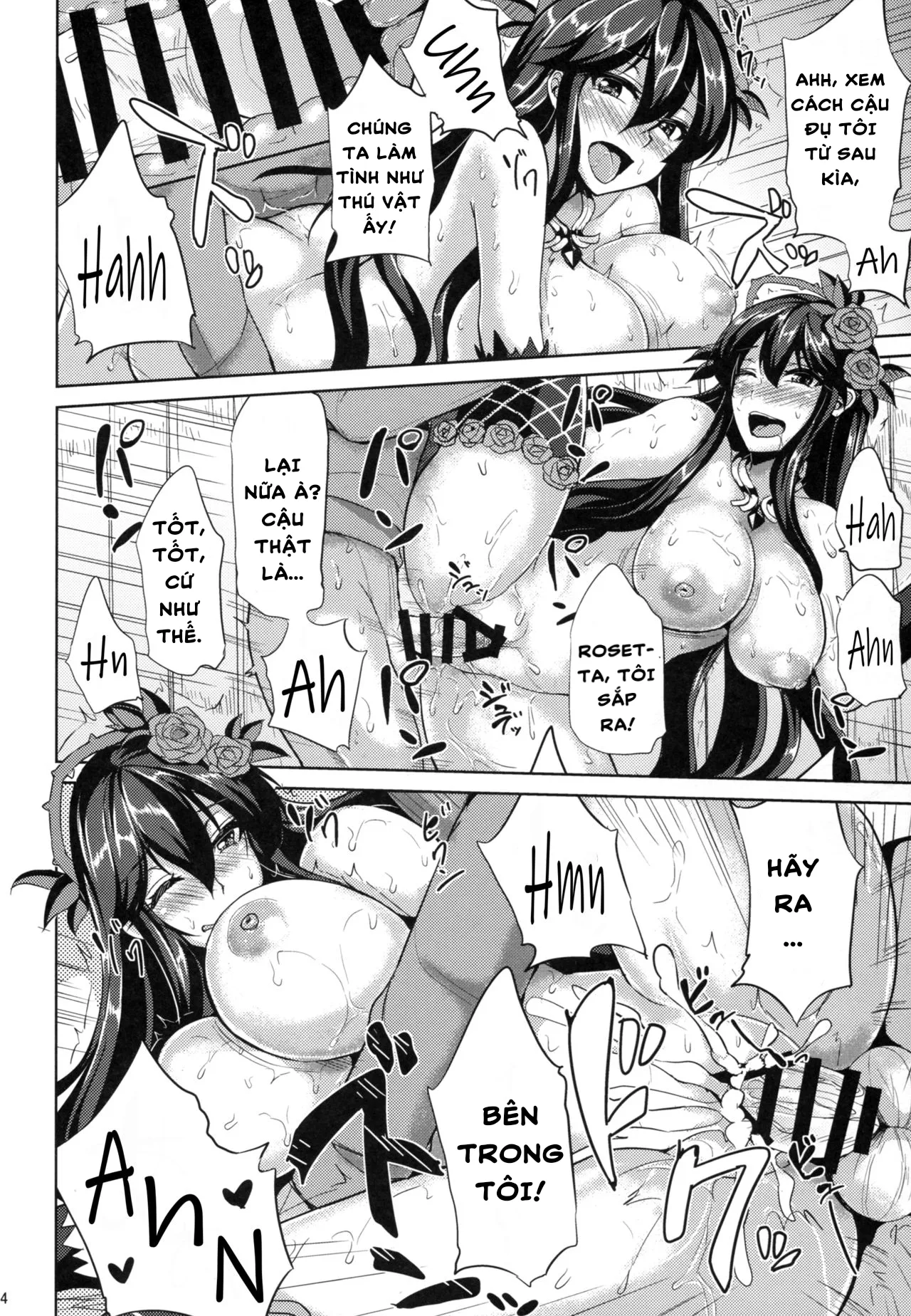 HentaiVN.net - Ảnh 13 - Rosetta-san to Ii Koto Shiyou [ロゼッタさんとイイことしよう] - Chap 1