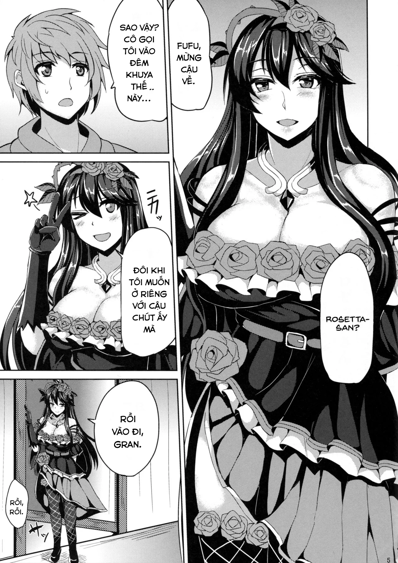 HentaiVN.net - Ảnh 4 - Rosetta-san to Ii Koto Shiyou [ロゼッタさんとイイことしよう] - Chap 1