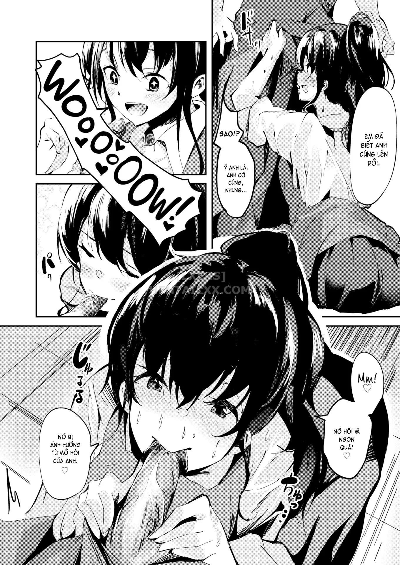 HentaiVN.net - Ảnh 10 - Kamisaku-san From the Bookstore - Chap 1