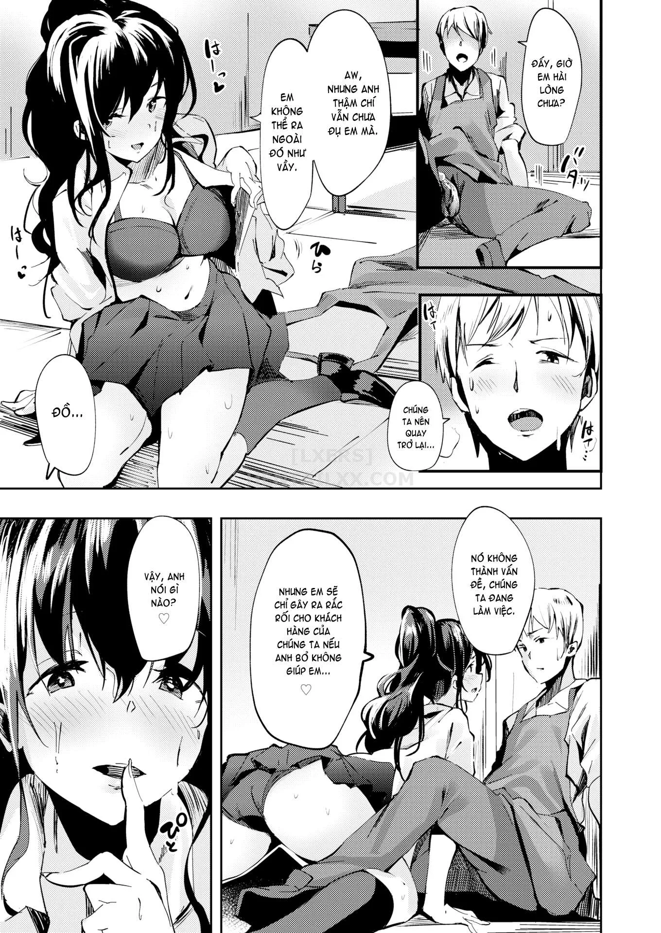HentaiVN.net - Ảnh 13 - Kamisaku-san From the Bookstore - Chap 1