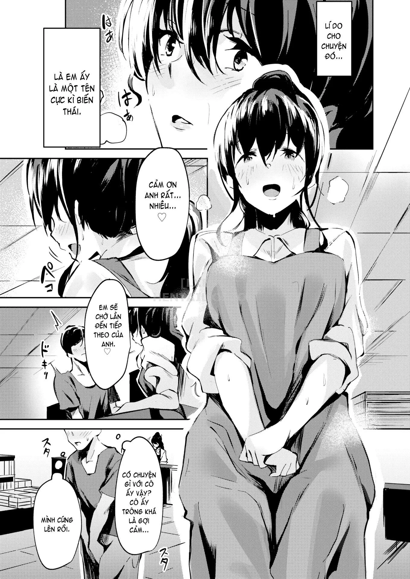 HentaiVN.net - Ảnh 6 - Kamisaku-san From the Bookstore - Chap 1