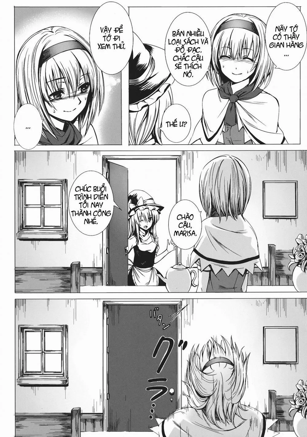 HentaiVN.net - Ảnh 10 - Uwasa no Ningyoushi Alice (Touhou) - Chap 1