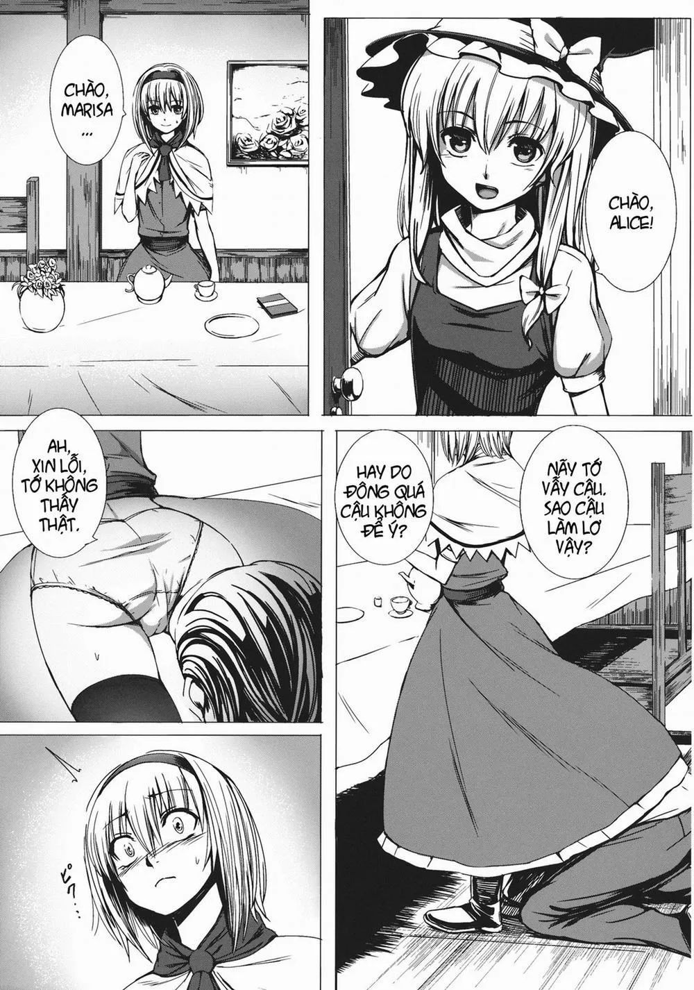 HentaiVN.net - Ảnh 7 - Uwasa no Ningyoushi Alice (Touhou) - Chap 1