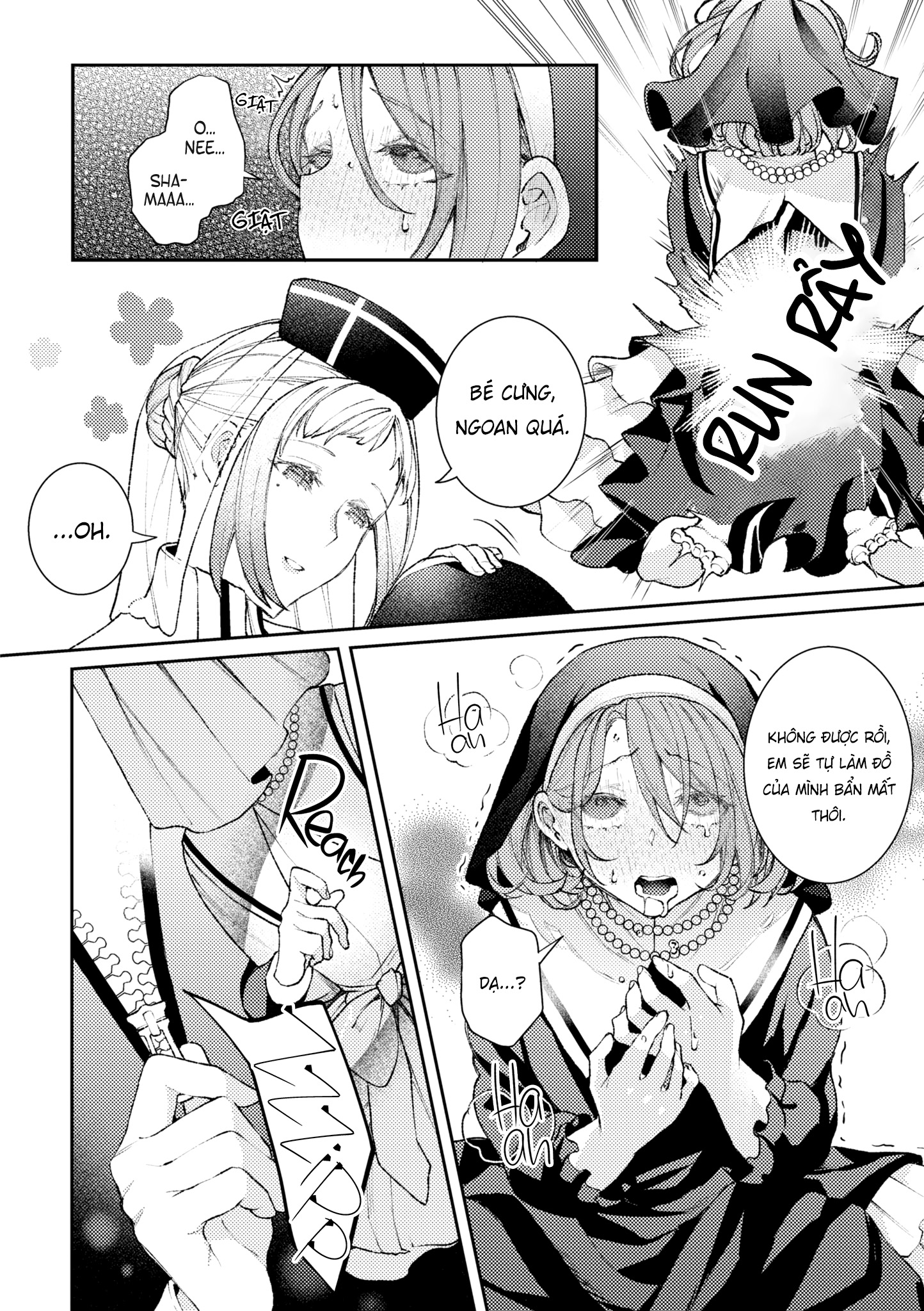 HentaiVN.net - Ảnh 12 - Chuyện tình về đêm của hai chị em sơ Maimai - Chap 1