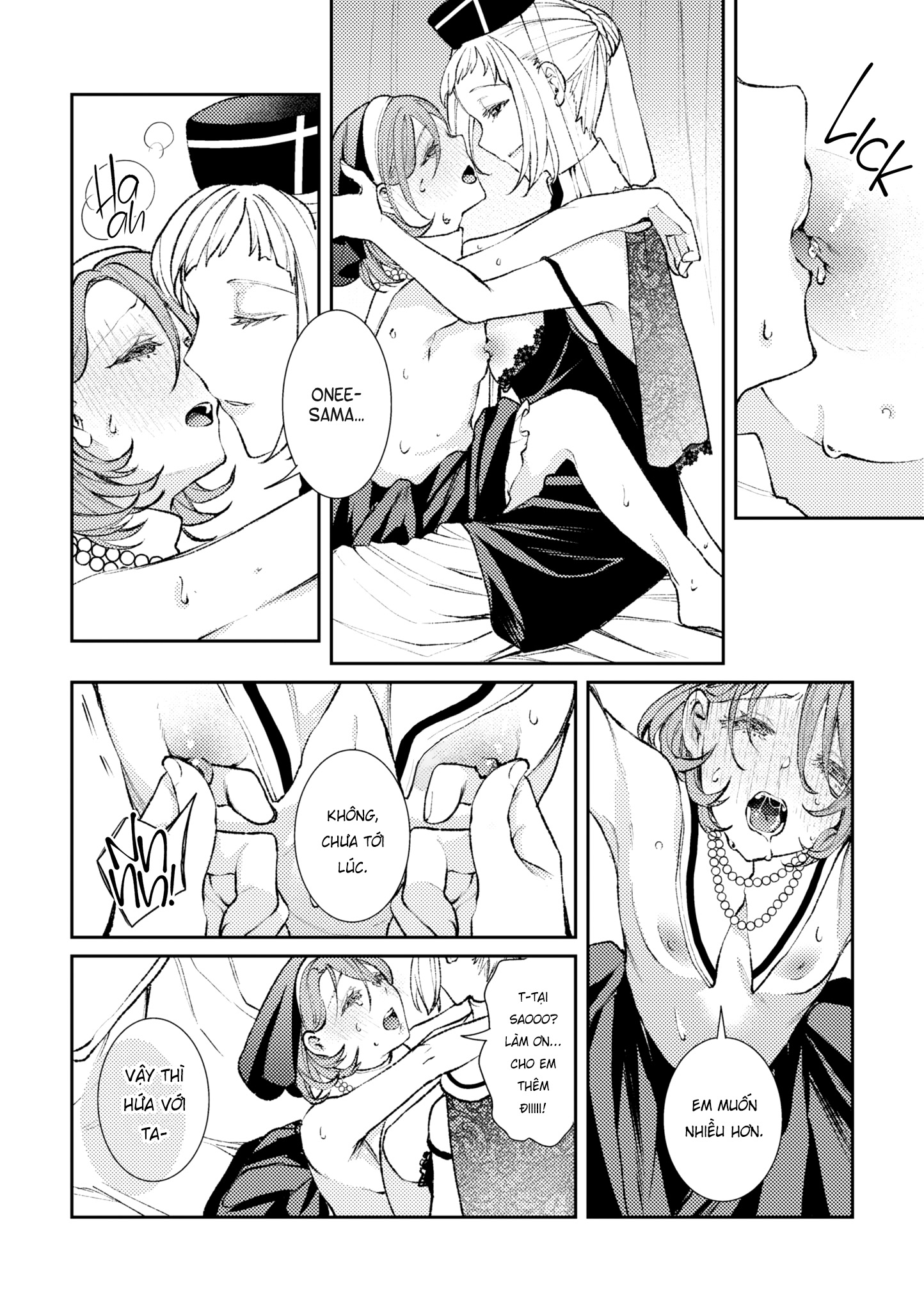 HentaiVN.net - Ảnh 16 - Chuyện tình về đêm của hai chị em sơ Maimai - Chap 1