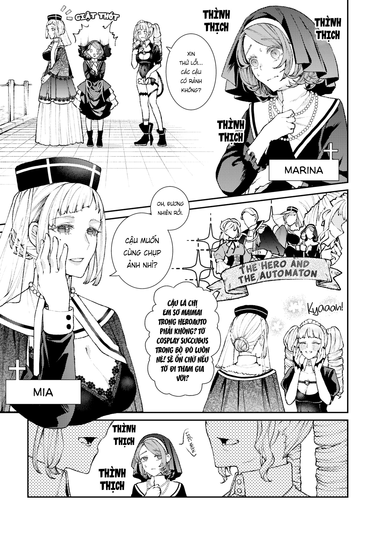 HentaiVN.net - Ảnh 3 - Chuyện tình về đêm của hai chị em sơ Maimai - Chap 1