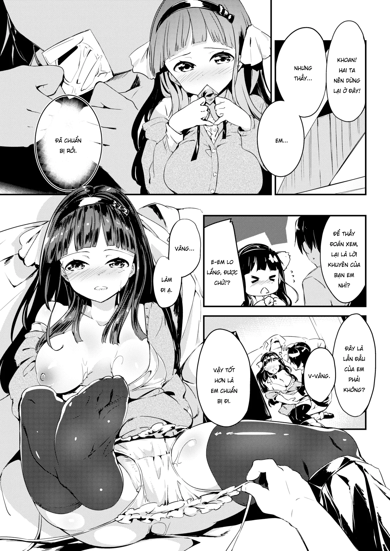 HentaiVN.net - Ảnh 10 - Thầy ơi,em yêu anh! [enjoy-a-lovingly-made-lunchbox] - Chap 1
