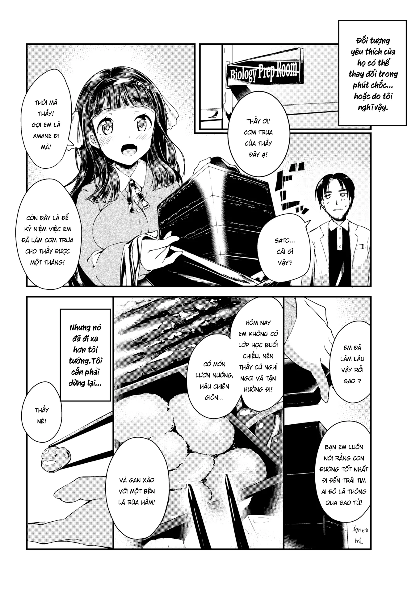 HentaiVN.net - Ảnh 3 - Thầy ơi,em yêu anh! [enjoy-a-lovingly-made-lunchbox] - Chap 1
