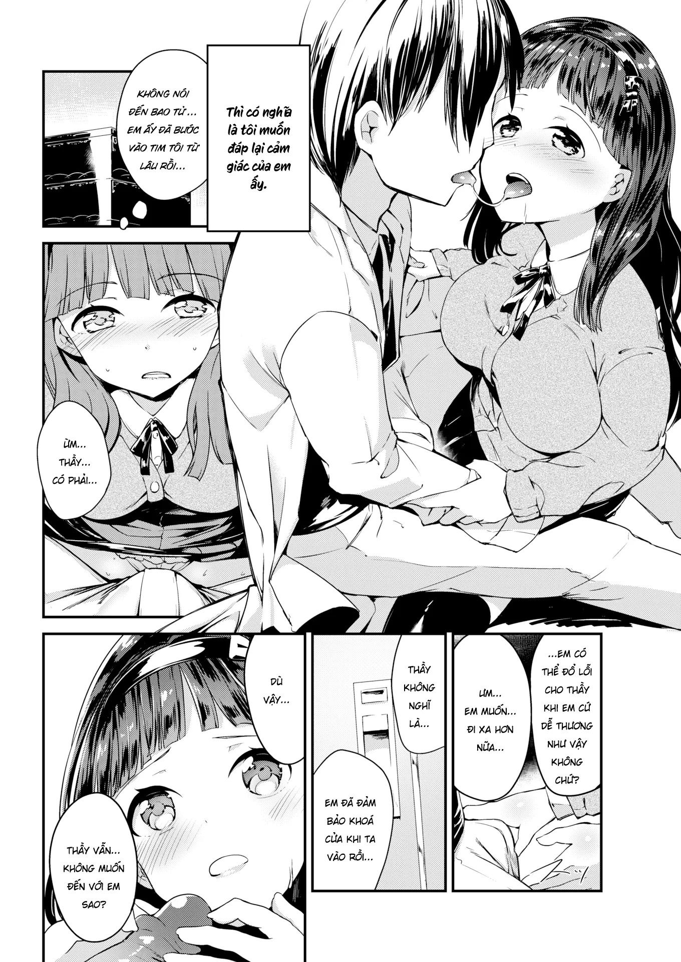 HentaiVN.net - Ảnh 7 - Thầy ơi,em yêu anh! [enjoy-a-lovingly-made-lunchbox] - Chap 1