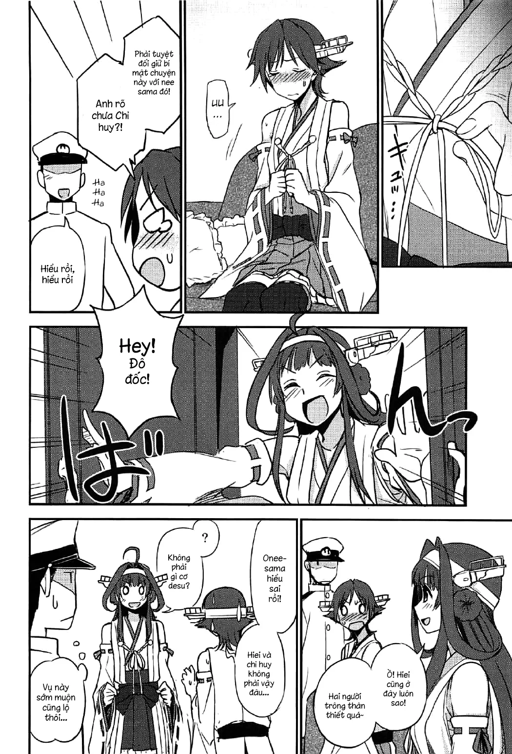 HentaiVN.net - Ảnh 16 - Hie~! (Kantai Collection, -KanColle-) [ひえーっ!] - Chap 1